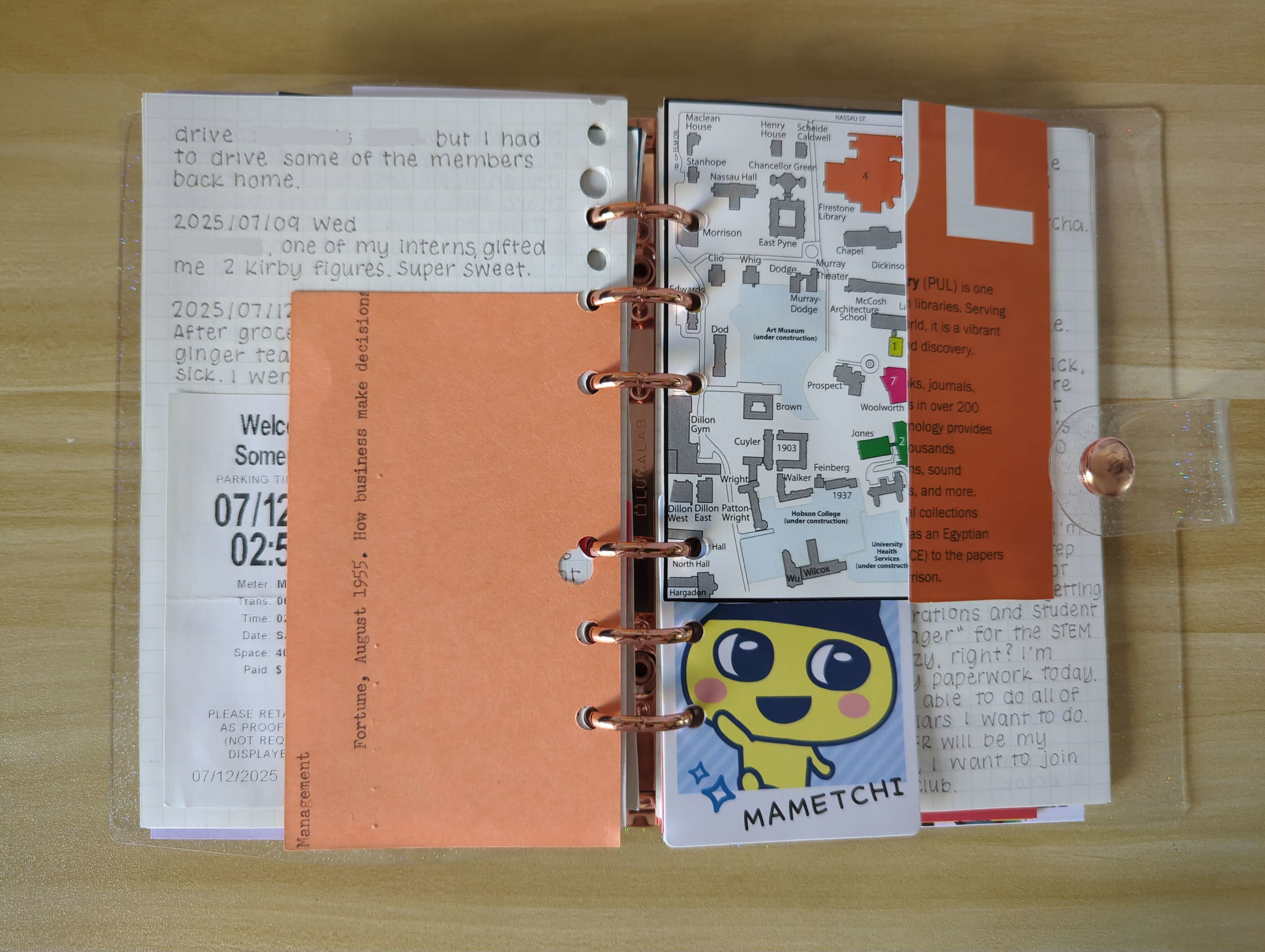 Diary binder