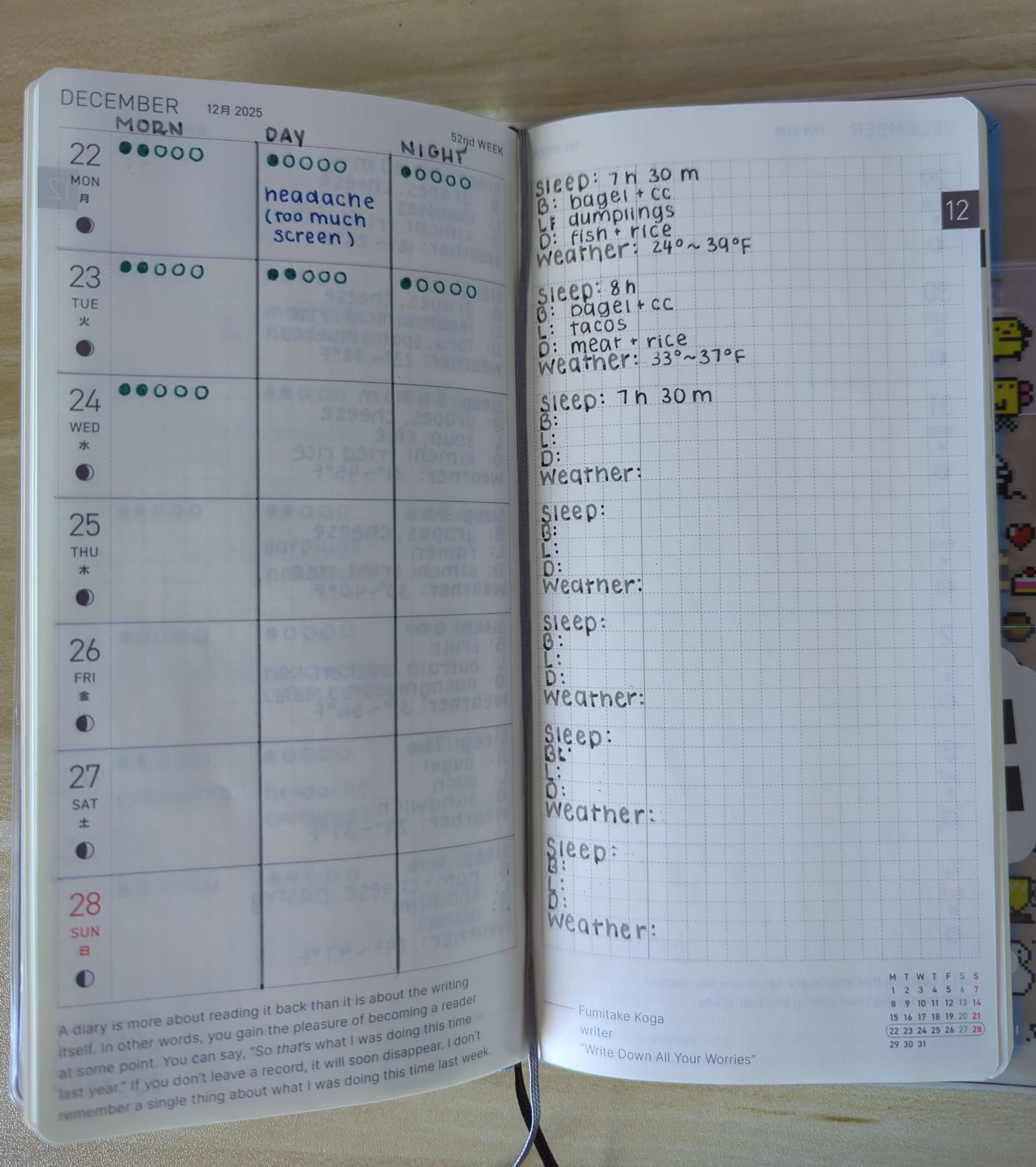 Hobonichi Weeks