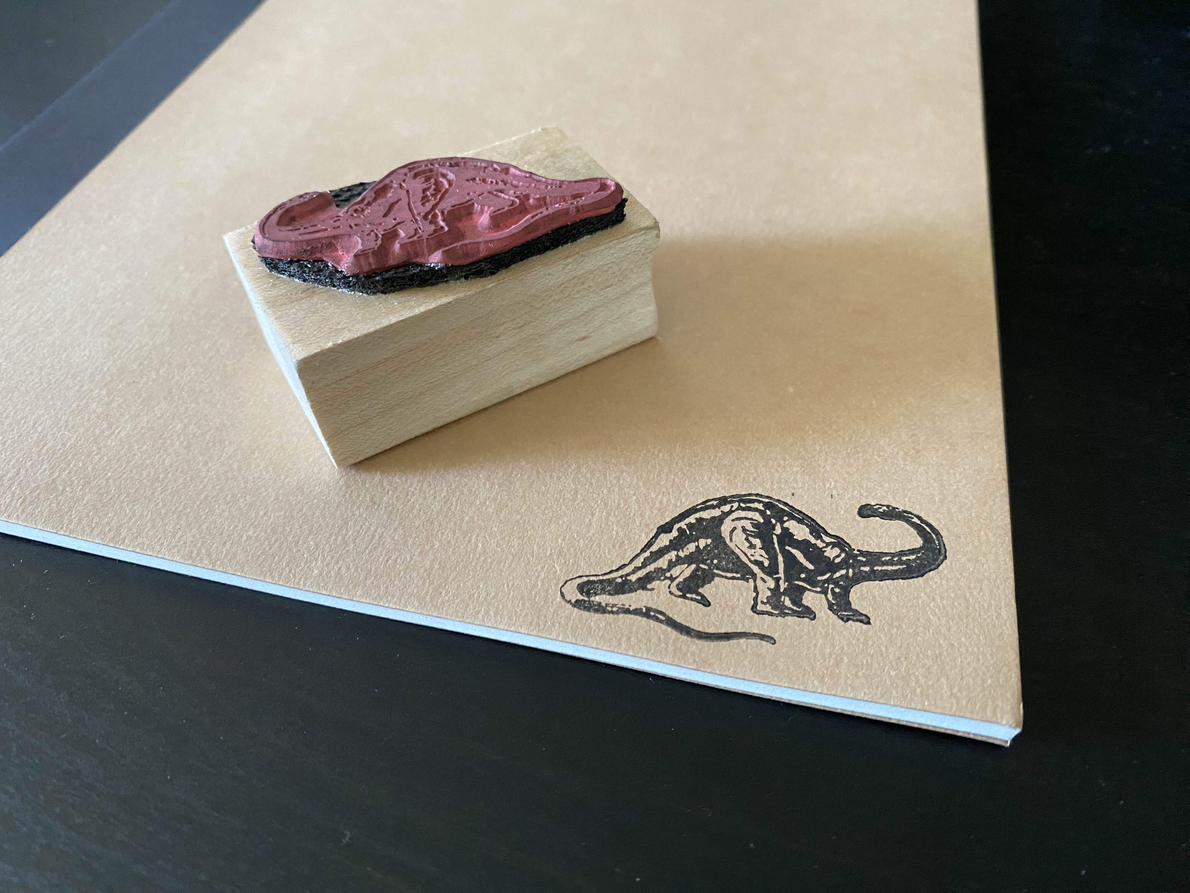 Dino stamp