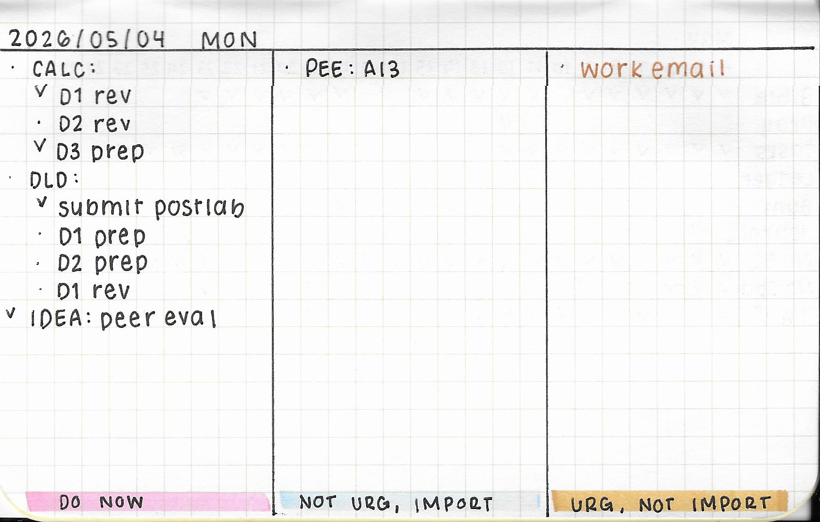 Task view