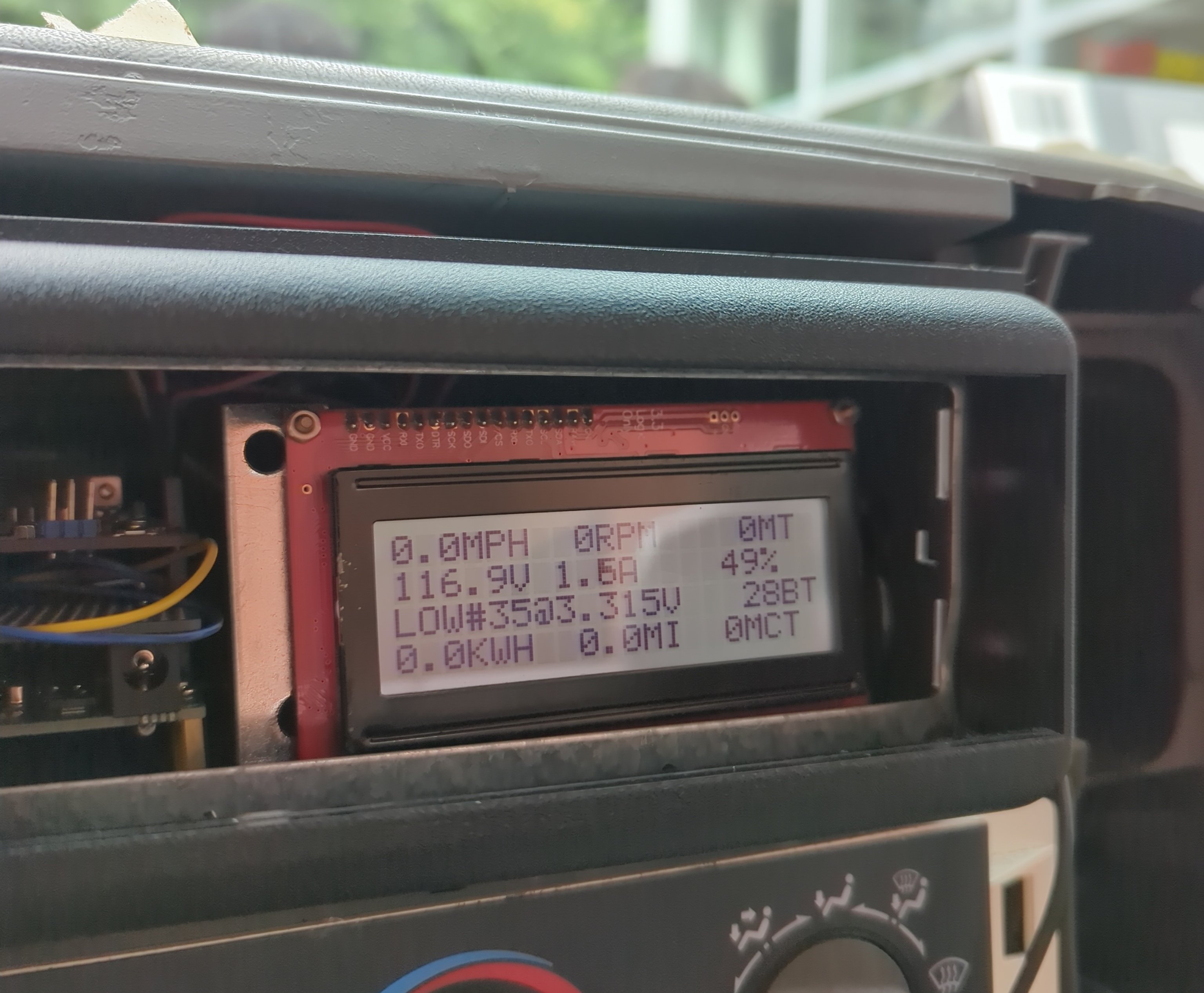 Instrumentation LCD