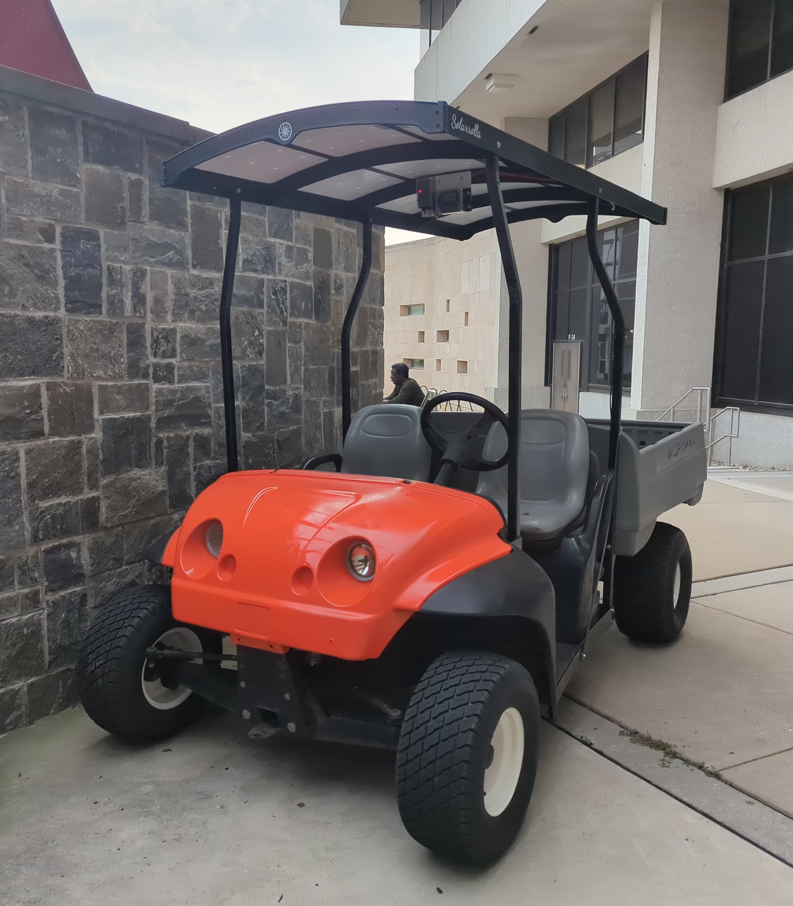 The electric Toro Workman 2100